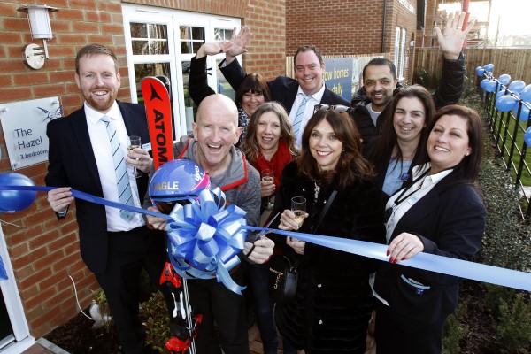 House hunters flock to Cam as Eddie the Eagle launches new build location